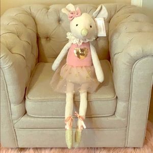 Ballerina Mouse&FREE GIFT for decor or play! NEW!